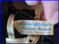 Vintage Madame Alexander Kins Doll, Chamber Maid, Walker