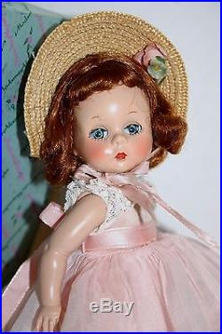 Vintage Madame Alexander-kin Doll Little Southern Girl Tag 1953 Slnw Box Bottom