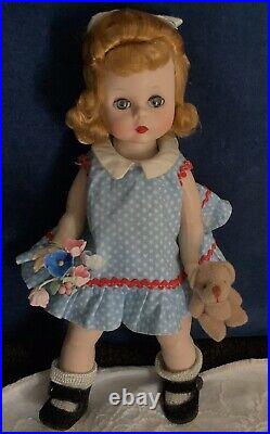 VINT MADAME ALEXANDER kIN #355 -1962 SLW IN EXCELLENT CONDITION TAGGED