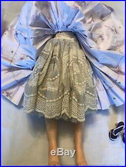 VIntage Madame Alexander Cissy Doll 1958 Purple Butterfly Dress HTF & Rare Hat