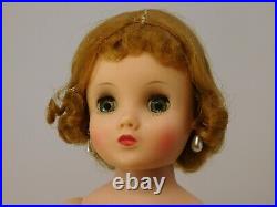 VNTG 1950s Madame Alexander 16 Elise Doll Dk Blonde Flip Wig