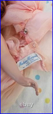 VTF Madame Alexander 14 BRIDESMAID Margaret Rose 1950's Mohair Wig