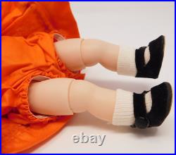 VTG 1957 Madame Alexanderkins BKW #326 WENDY SWEET AS LOLLIPOP Orange Dress Doll