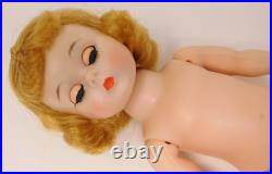 VTG 1957 Madame Alexanderkins BKW #326 WENDY SWEET AS LOLLIPOP Orange Dress Doll