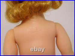 VTG 1957 Madame Alexanderkins BKW #326 WENDY SWEET AS LOLLIPOP Orange Dress Doll