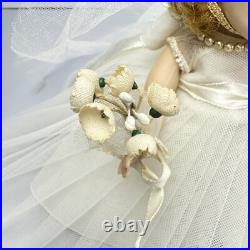 VTG Lot of (2) Madame Alexander-kins Wendy face 8 Doll Blonde Bride & Groom BKW