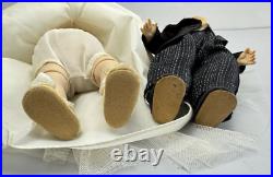 VTG Lot of (2) Madame Alexander-kins Wendy face 8 Doll Blonde Bride & Groom BKW