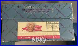 VTG Madame Alexander 8&12 Doll Lot of 6-Rare 1993 UFDCConvention, Boxed, TLC