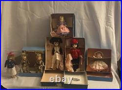 VTG Madame Alexander 8&12 Doll Lot of 6-Rare 1993 UFDCConvention, Boxed, TLC