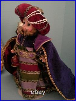 VTG Madame Alexander Nativity Doll Collection Lot 7 Dolls & Baby Jesus Boxes