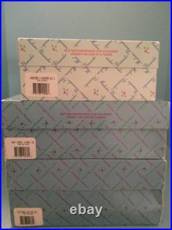 VTG Madame Alexander Nativity Doll Collection Lot 7 Dolls & Baby Jesus Boxes