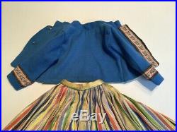 Very Hard to Find 1959 Vintage Madame Alexander Cissy Doll Ribbon Skirt & Mandar