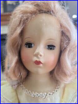 Very Pretty 1940's Madame Alexander 15 Margaret Rose Doll
