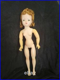 Very Pretty 1950's Madame Alexander 20 Redhead Cissy Doll Fancy Hair Style