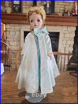 Very Pretty 1950's Madame Alexander Cissy Doll in Tagged Outfit with Coat