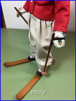 Very Rare 1939 Alexander 14 Sonja Henie Skiing Doll- All original with Clear Eyes