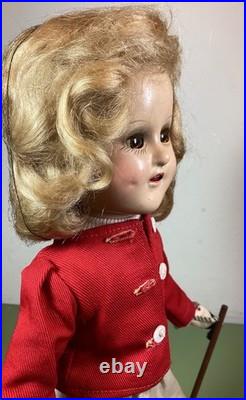 Very Rare 1939 Alexander 14 Sonja Henie Skiing Doll- All original with Clear Eyes