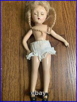 Vintage 13 Madame Alexander Compo Swivel Waist WENDY-ANN Doll Alice Wonderland