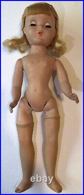 Vintage 14 Madame Alexander Doll Custom Clothing Shoes Canopy Bed Lot