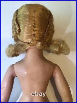 Vintage 14 Madame Alexander Doll Custom Clothing Shoes Canopy Bed Lot