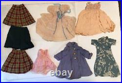 Vintage 14 Madame Alexander Doll Custom Clothing Shoes Canopy Bed Lot