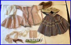 Vintage 14 Madame Alexander Doll Custom Clothing Shoes Canopy Bed Lot