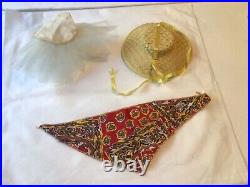 Vintage 14 Madame Alexander Doll Custom Clothing Shoes Canopy Bed Lot