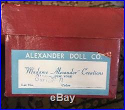 Vintage 1930's Madame Alexander 9 Swiss Girl & Boy in Original Boxes & Tagged