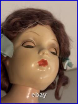 Vintage 1930s Madame Alexander 21 Composition Doll + Dress & Shoes