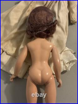 Vintage 1930s Madame Alexander 21 Composition Doll + Dress & Shoes
