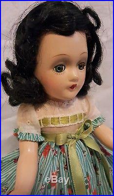 Vintage 1937-42 Madame Alexander Scarlett O'Hara 11 Compo Doll Gone With Wind