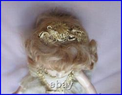 Vintage 1940's Madame Alexander 14 Composition Fairy Queen Doll Original Outfit