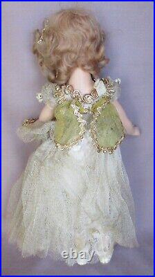 Vintage 1940's Madame Alexander 14 Composition Fairy Queen Doll Original Outfit