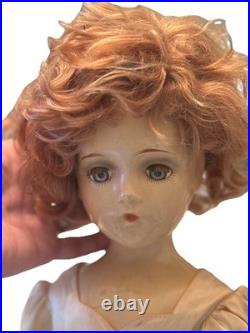 Vintage 1940's Madame Alexander Wendy Ann Doll Bride With outfit pink gown antique