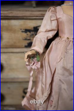 Vintage 1940's Madame Alexander Wendy Ann Doll Bride With outfit pink gown antique