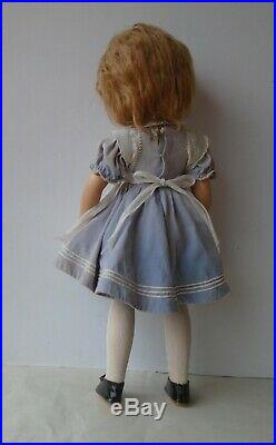 Vintage 1940s 21 Composition Alexander Dressed Alice in Wonderland Doll Beauty