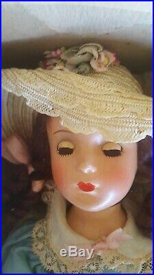 Vintage 1940s Madame Alexander Margaret O'Brien 14.5 Doll W Original Clothing
