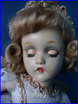 Vintage 1940s Mme Alexander 14 FAIRY QUEEN Wendy Ann Composition Doll EXCELLENT