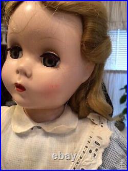 Vintage 1948 17 doll Alice in Wonderland Maggie Face! Unmarked Madame Alexander