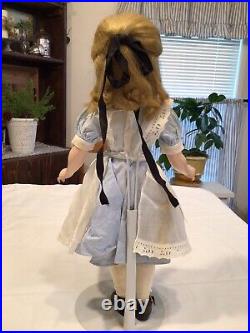 Vintage 1948 17 doll Alice in Wonderland Maggie Face! Unmarked Madame Alexander