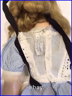 Vintage 1948 17 doll Alice in Wonderland Maggie Face! Unmarked Madame Alexander