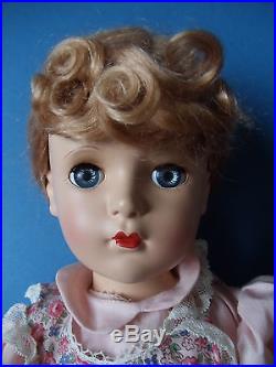Vintage 1948-1950 McGUFFEY ANA Hard Plastic Madame Alexander Doll Mint with Tag