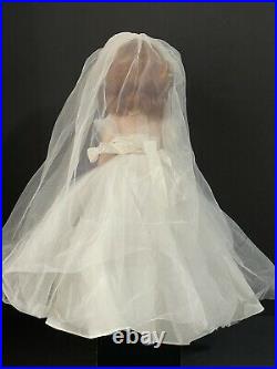 Vintage 1950's Madame Alexander 15 Binnie Walker Bride Doll Tagged Outfit