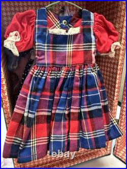 Vintage 1950's Madame Alexander 17 Blonde Doll Margaret Face Trunk Clothes Plus