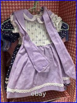 Vintage 1950's Madame Alexander 17 Blonde Doll Margaret Face Trunk Clothes Plus