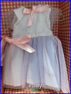 Vintage 1950's Madame Alexander 17 Blonde Doll Margaret Face Trunk Clothes Plus