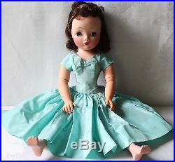 Vintage 1950's Madame Alexander 20 Cissy Doll with Dress
