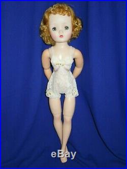 Vintage 1950's Madame Alexander 20 Cissy doll in tagged chemise