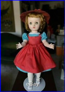 Vintage 1950's Madame Alexander 24 Hard Plastic Binnie Walker Doll Cissy Face