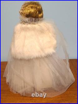 Vintage 1950's Madame Alexander Wendy Face Bride Doll Blonde Tagged Dress 15